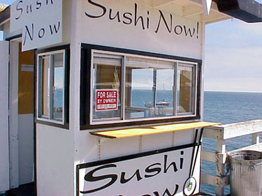 sushi fishing santa cruz wharf